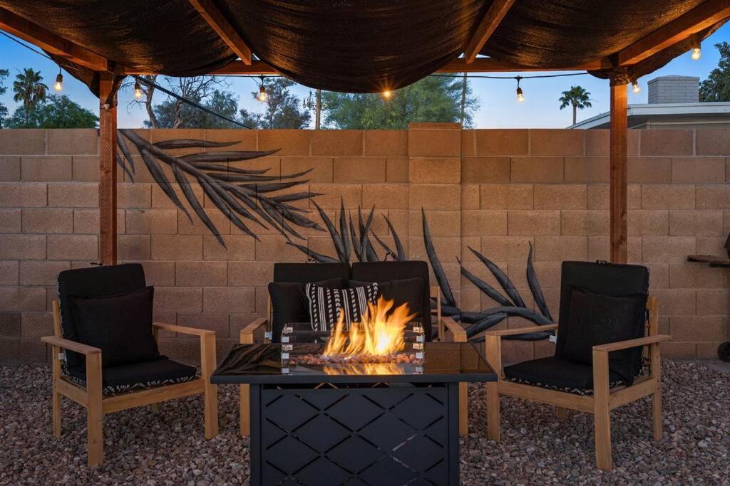 Modern Tempe Home With Heated Pool, Asu Exteriér fotografie